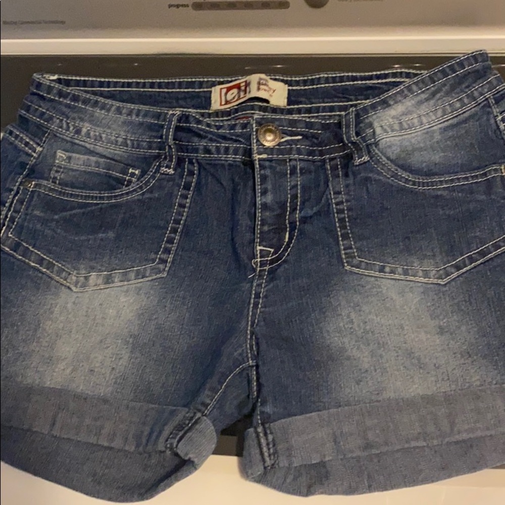 ❤️❤️❤️Lei cuffed jean shorts 11